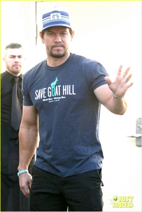 Mark Wahlberg Shows Off His Bulging Muscles While Running Errands