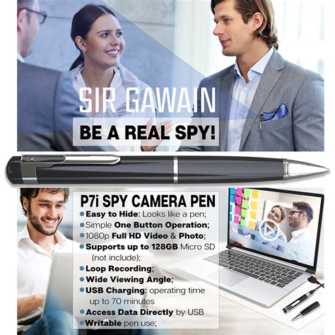Mua Sirgawain Hidden Spy Camera Pen 1080p Nanny Camera Spy Pen Full