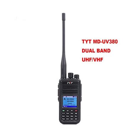 Tyt Md Uv380 Dual Band Vhf Uhf Dmr Radio Handheld Walkie Tallkie Kd7lmn