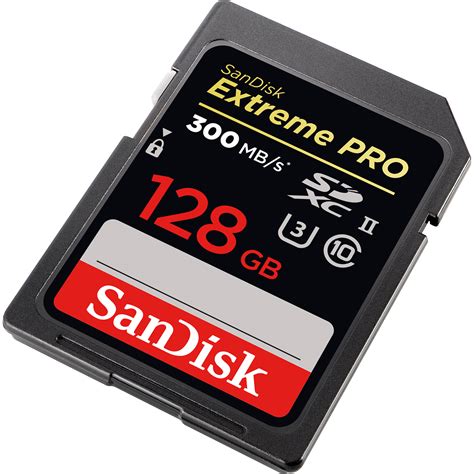 Sandisk 128gb Extreme Pro Uhs Ii Sdxc Memory Sdsdxpk 128g Ancin