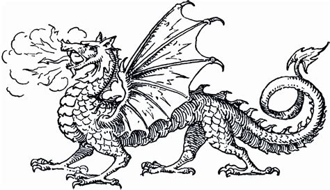 You should share dragon breathing out fire coloring pages with stumbleupon or other social media, if you attention with this backgrounds. Fire Breathing Dragon Coloring Pages - Coloring Home