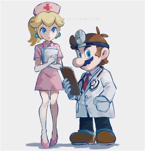 Princess Peach Mario Dr Mario And Nurse Peach Mario And 1 More