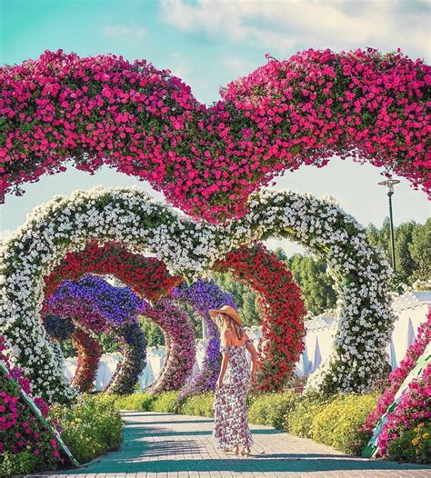 I thought I'd died and went to Instagram-Heaven. But, really, I went to Dubai Miracle Gardens 