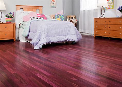 BELLAWOOD 3/8" x 3" Purple Heart | Lumber Liquidators Flooring Co.