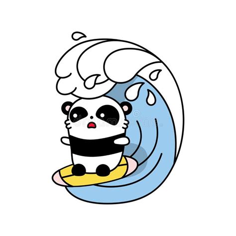 Happy Panda Wave Stock Illustrations 89 Happy Panda Wave Stock