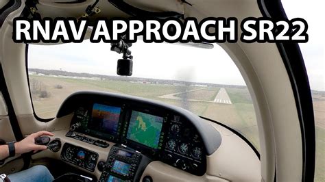 Flying An Rnav Approach In A Cirrus Sr22 Youtube