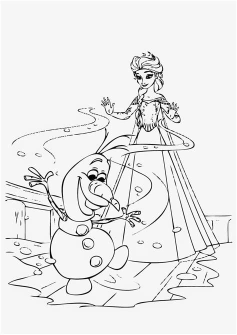 Find 16 Awesome Frozen Coloring Pages To Print Instant Knowledge