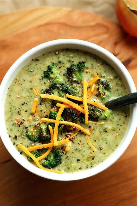 Creamy Vegan Broccoli Soup Vegan Cream Of Broccoli Soup I Love Vegan