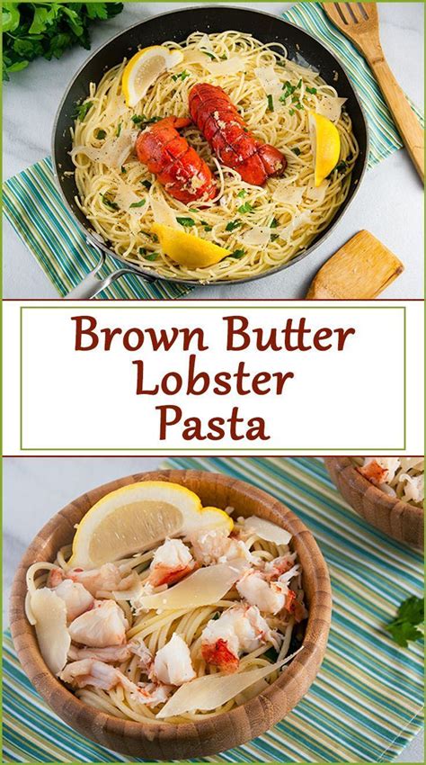 Brown Butter Lobster Pasta Recipe Lobster Pasta Pasta Dishes Best