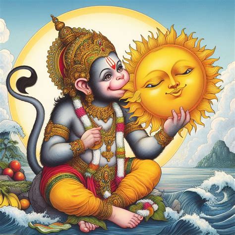 Hanuman Ji Eating Sun🙏 Rindianartai