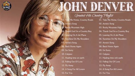 Best Songs Of John Denver John Denver Greatest Hits Full Album 2022 Youtube
