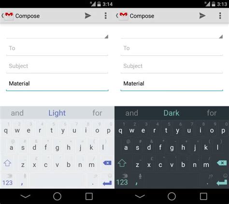 Swiftkey Releases Virtual Keyboards Material Design Themes Android