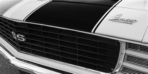 1969 Chevrolet Camaro Rs Ss Indy Pace Car Replica Grille Hood Emblems