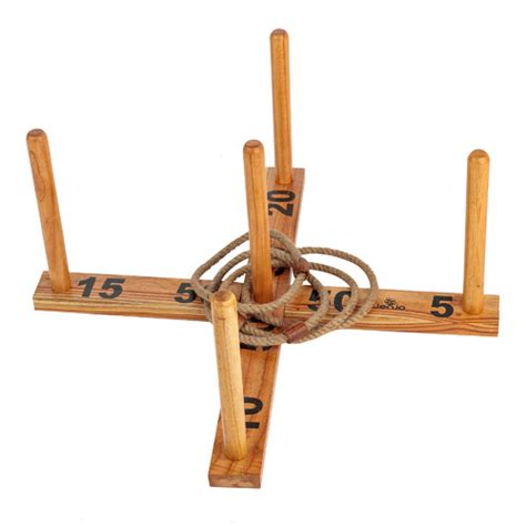 Jenjogames Giant Outdoor Quoits Game Set Temple And Webster