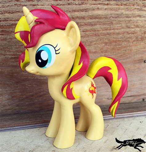 Commission Mlp Figure Sunset Shimmer By Lostinthetrees On Deviantart