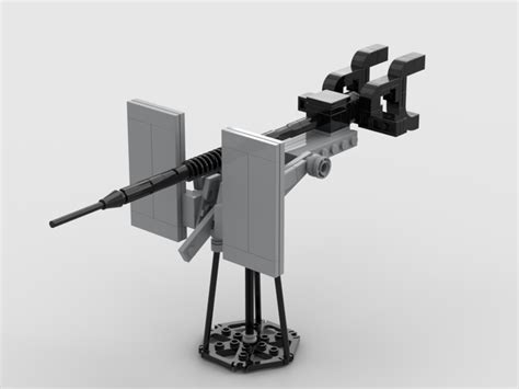 Lego Moc 20mm Anti Aircraftgun By Silverbrick Rebrickable Build