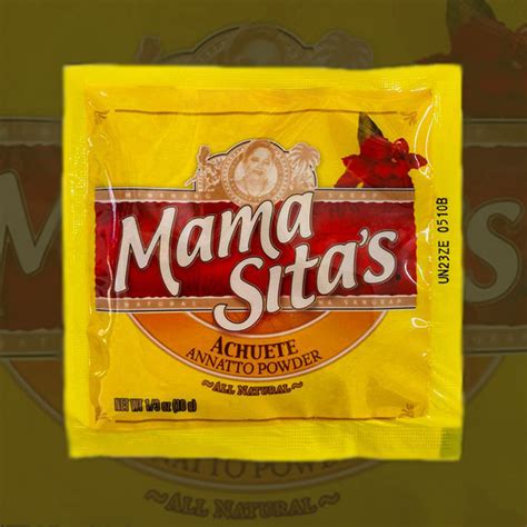 Mama Sitas Achuete Annatto Powder Food Colour — Hira Mart