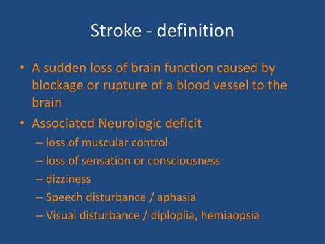 Ppt Stroke Powerpoint Presentation Free Download Id4271336