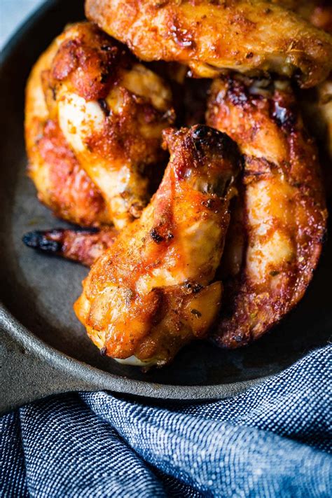 The mouthwatering dish is easy to prepare and features some of our favorite comfort foods: The BEST Dry Rubbed Smoked Chicken Wings - Oh Sweet Basil ...