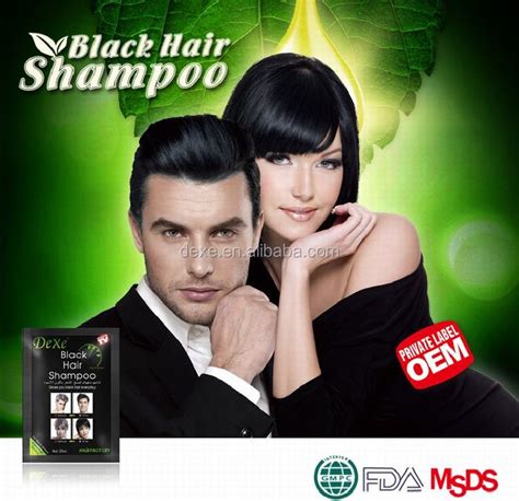 Naturally Argan Oil Magic Black Color Hair Dye Shampoo Fast Hair Dye