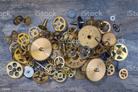 Old Clock Parts Cogs Gears Wheels Stock Photo Download Image Now