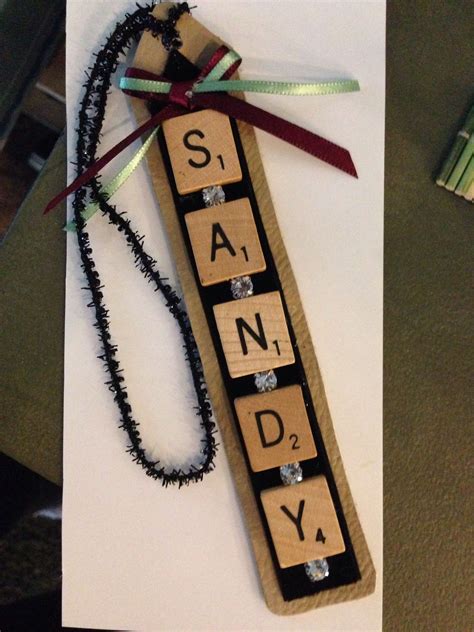 Scrabble Tile Ornament Crafts To Make Crafts Projects To Try