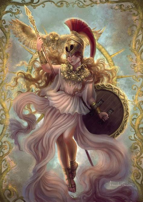 Athena By Agnes On Deviantart Greek Goddess Art