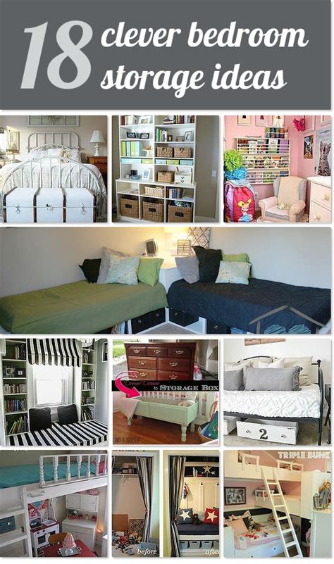 Clever Bedroom Storage Ideas Idea Box by 221044 | Girls ...