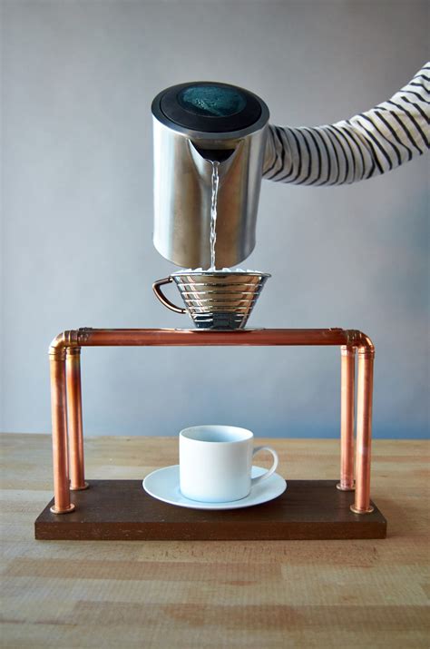 Making A Diy Pour Over Coffee Stand For Fun And Profit Manmadediy