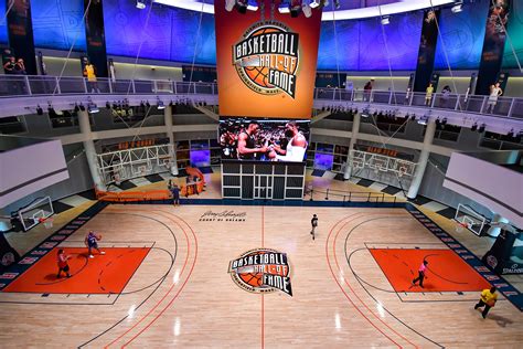 The Naismith Memorial Basketball Hall Of Fame Center Court