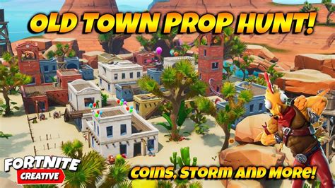 I Built Prop Hunt In Fortnite New Super Fun Prop Hunt Map In Fortnite