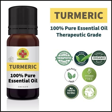 Turmeric 100 Pure Essential Oil Sambhav Nature Cure Hospital