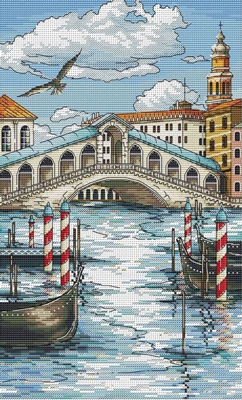 Public domain cross stitch patterns. Venice Cross Stitch Pattern PDF Instant Download Art Cross ...
