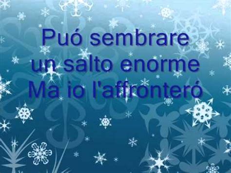 D'ora in poi lascerò che il cuore mi guidi un po' scorderò quel che so e da oggi cambierò. Frozen: All'alba Sorgeró version peli (Letra/testo) - YouTube
