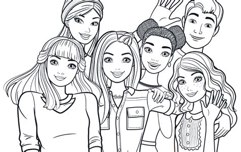 Barbie Dreamhouse Adventures Coloring Pages You Can Ask All Girls In