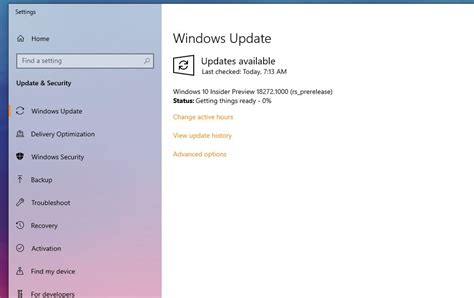Insider Preview Build 18272 Windows 10 Forums