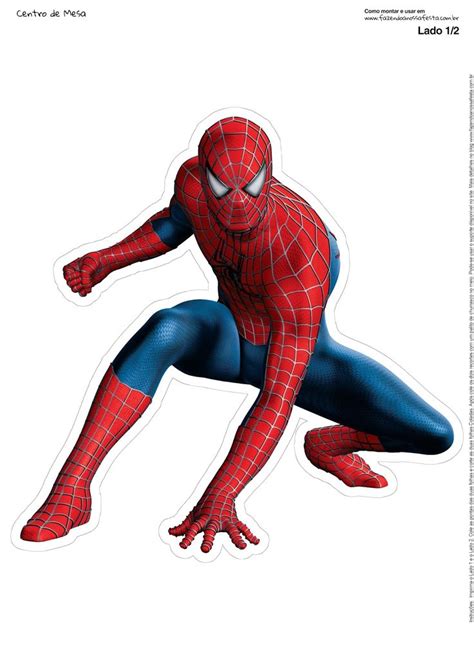 Spiderman: Centros de Mesa para Imprimir Gratis. | Cumpleaños hombre