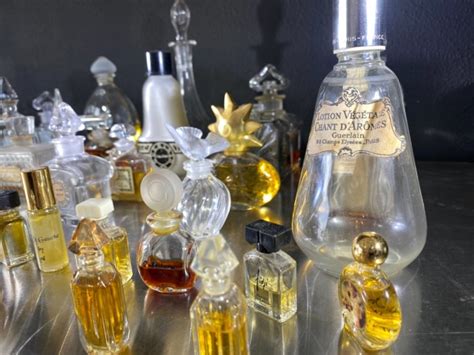 Large Selection Of Rare Collectible And High In Perfume Bottles Many