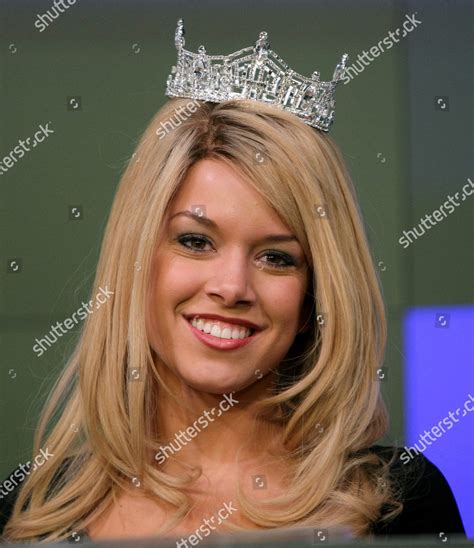 Teresa Scanlan Newly Crowned 2011 Miss Editorial Stock Photo Stock