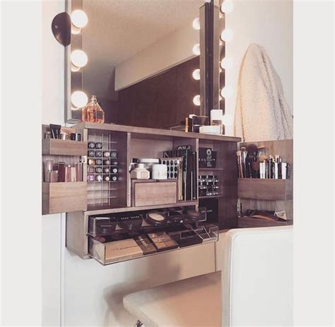 50 Cool Makeup Storage Ideas That Will Save Your Time 37