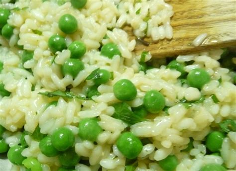 Pea And Mint Risotto The Ordinary Cook