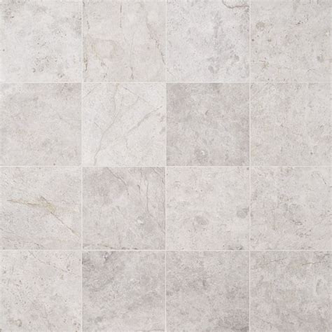 Tundra Gray 12x12 Honed Marble Tile