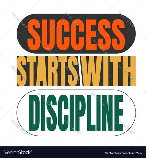 Success Starts With Discipline Motivational Gym Qu