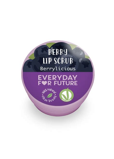 Acai Berry Lip Scrub Balm Everyday For Future