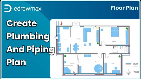 How To Create A Plumbing And Piping Plan How To Draw Plumbing Lines