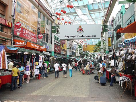 Chinatown Petaling Street In Kuala Lumpur Location Maps