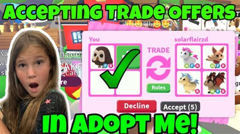 Accepting Trade Offers For Neon Blue Dog And Owl In Adopt Me Youtube