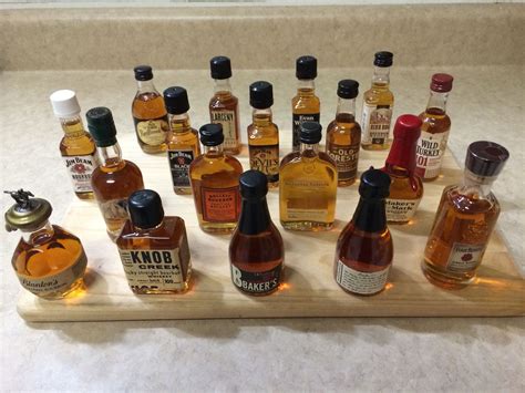 Snagged Some Various Different Bourbon Minis Today Multiple Taste