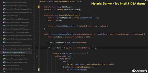 Intellij Idea Top 5 Themes • Crunchify