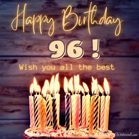 Happy 96th Birthday Images And Funny Greeting Cards